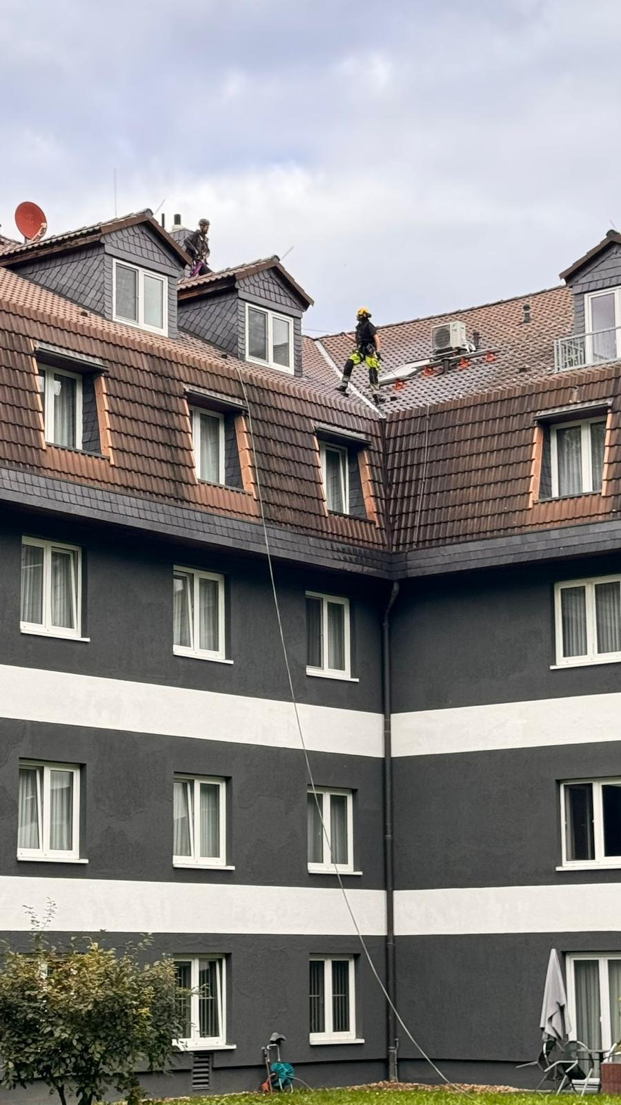 Turmwartung und Seilzugangstechnik für Industriebauten